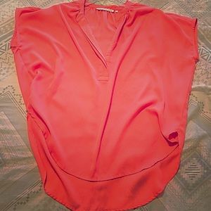 Pink Short Sleeved Blouse